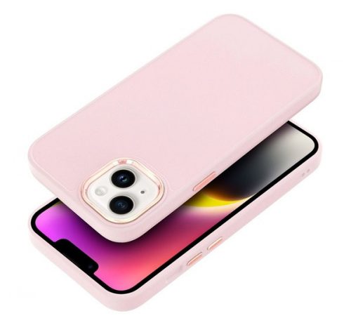 Frame Xiaomi Redmi Note 12 Pro Plus 5G szilikon tok, rózsaszín