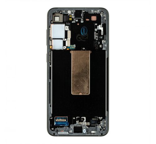 Samsung S916 Galaxy S23+ kompatibilis LCD kijelző + érintő, kerettel, szürke