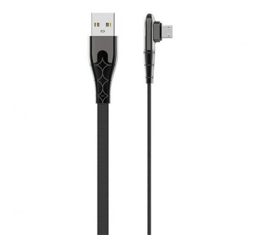 LDNIO LS581 microUSB töltő- és adatkábel, 2,4A, 1m