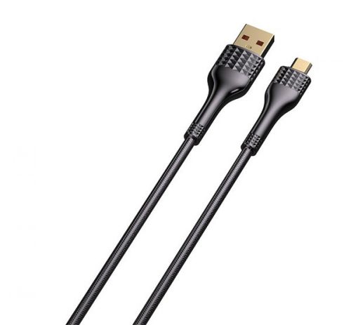 LDNIO LS652 USB / microUSB töltő- és adatkábel, 30W