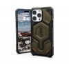 UAG Monarch Pro MagSafe Apple iPhone 15 Pro Max hátlap tok, kevlár element green