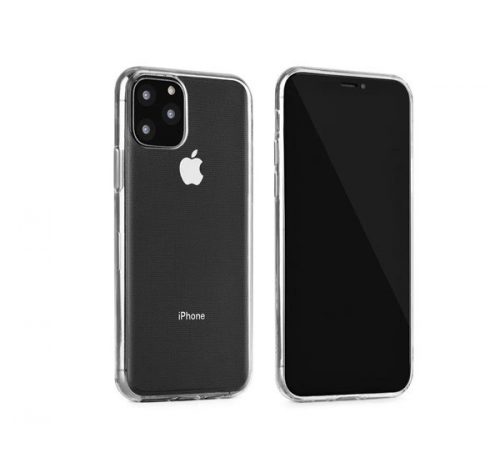 Apple iPhone 15 Plus ultra slim 0.3mm szilikon tok , átlátszó