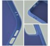 Forcell Silicone Apple iPhone 15 szilikon tok, kék