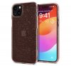 Spigen Liquid Crystal Glitter Apple iPhone 15 Plus tok, csillámos rózsaszín átlátszó