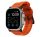 Nomad Rugged Apple Watch 42/44/45/49mm szíj, narancs/fekete