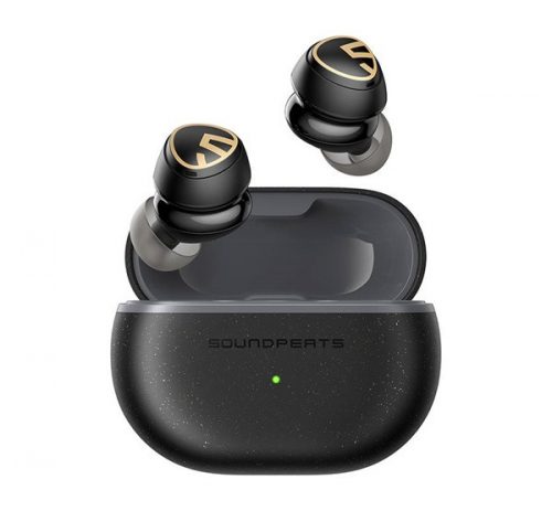 Soundpeats Mini Pro ANC bluetooth headset, fekete