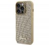 Guess Disco Metal Script Apple iPhone 15 Pro hátlap tok, arany