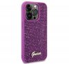 Guess Disco Metal Script Apple iPhone 15 Pro hátlap tok, fuksia