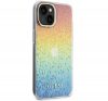 Guess IML Faceted Mirror Disco Iridescent Apple iPhone 15 hátlap tok, színes