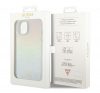 Guess IML Faceted Mirror Disco Iridescent Apple iPhone 15 hátlap tok, színes