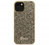 Guess Disco Metal Script Apple iPhone 15 hátlap tok, arany