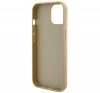 Guess Disco Metal Script Apple iPhone 15 hátlap tok, arany