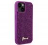 Guess Disco Metal Script Apple iPhone 15 hátlap tok, fuksia