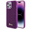 Guess Disco Metal Script Apple iPhone 15 Pro Max hátlap tok, fuksia