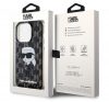 Karl Lagerfeld Monogram Ikonik Apple iPhone 15 Pro hátlap tok, fekete