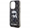 Karl Lagerfeld Monogram Ikonik Apple iPhone 15 Pro Max hátlap tok, fekete