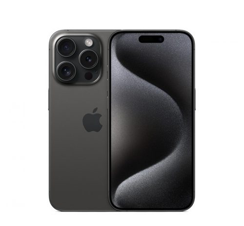 Apple iPhone 15 Pro 1TB, fekete titán