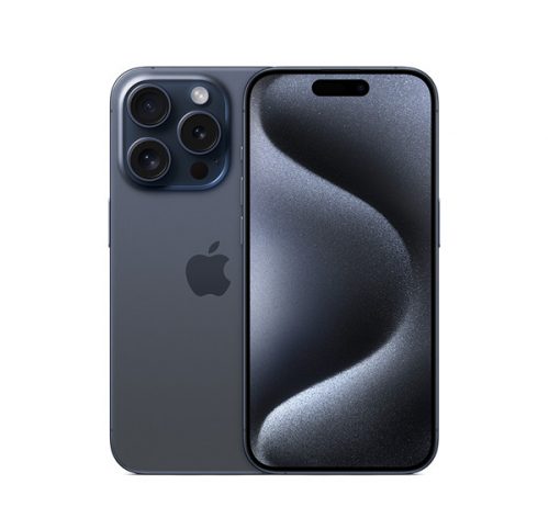 Apple iPhone 15 Pro 512GB, kék titán