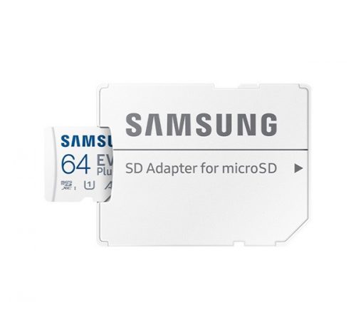 Samsung EVO Plus microSDXC memóriakártya, 64GB (Class10)