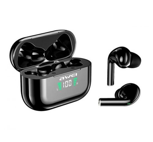 Awei T29P bluetooth 5.1 TWS gamer fülhallgató, fekete