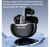 Awei T50 bluetooth 5.3 TWS gamer fülhallgató, fekete