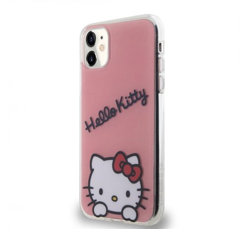 Hello Kitty IML Daydreaming Logo Case for iPhone 11 Pink