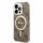 Guess 4G IML MagSafe Apple iPhone 14 Pro hátlap tok, barna