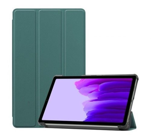 Samsung Galaxy Tab A7 Lite 8.7 SM-T220 / T225, mappa tok, sötétzöld