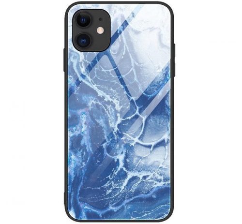 Apple iPhone XS Max, szilikon védőkeret, kék