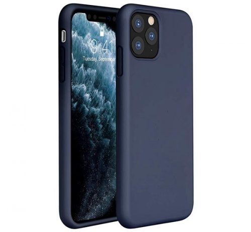 Xiaomi Redmi 9A / 9AT / 9i, szilikon tok, sötétkék