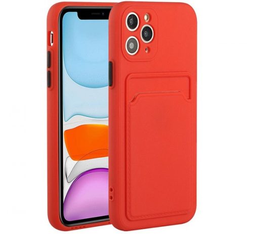 Xiaomi Redmi 9A / 9AT / 9i, szilikon tok, piros