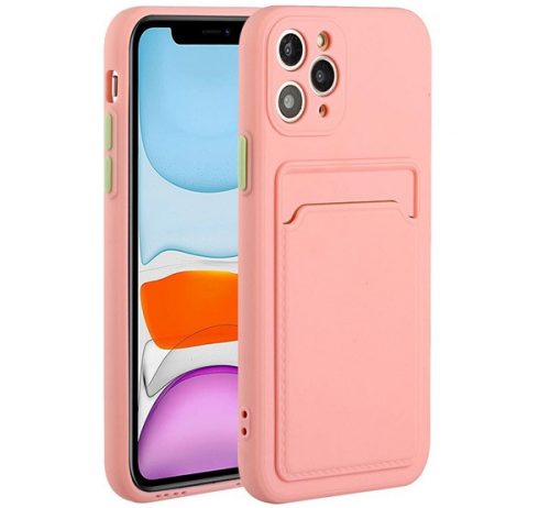 Xiaomi Redmi K40 / K40 Pro / K40 Pro Plus / Mi 11i / Poco F3, szilikon tok, rózsaszín