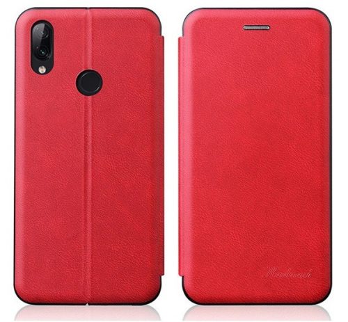 Xiaomi Mi 10 5G / 10 Pro 5G, oldalra nyíló tok, piros