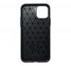 Forcell Carbon Samsung Galaxy Galaxy S23 FE hátlap tok, fekete