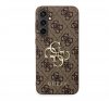 Guess PU 4G Metal Logo Samsung Galaxy S23 FE hátlap tok, barna