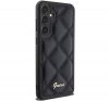 Guess Quilted Metal Logo Samsung GalaxyS23 FE tok, fekete