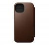 Nomad Modern Leather Folio iPhone 15 flip tok, barna