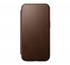 Nomad Modern Leather Folio iPhone 15 flip tok, barna