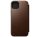 Nomad Modern Leather Folio iPhone 15 Plus flip tok, barna