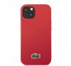 Lacoste Iconic Petit Pique Logo iPhone 14 Plus tok, piros