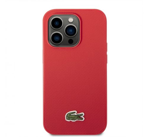 Lacoste Iconic Petit Pique Logo iPhone 14 Pro tok, piros