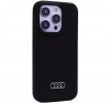 Audi Apple iPhone 15 Pro Max szilikon tok, fekete