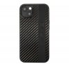 AMG Carbon Stripe & Embossed Apple iPhone 13 / 14 / 15 tok, fekete