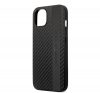 AMG Carbon Stripe & Embossed Apple iPhone 13 / 14 / 15 tok, fekete