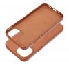 Roar Leather Magsafe iPhone 15 eco bőr tok, barna