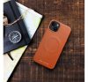 Roar Leather Magsafe iPhone 15 eco bőr tok, barna