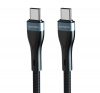 4smarts PremiumCord USB Type-C / USB Type-C töltő- és adatkábel, 60W, 1m, fekete