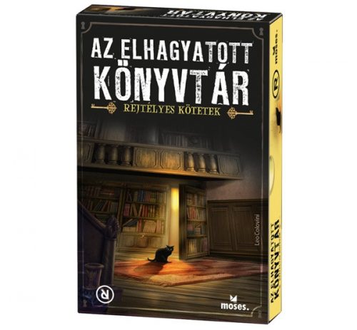 Az elhagyatott könyvtár szabaduló társasjáték