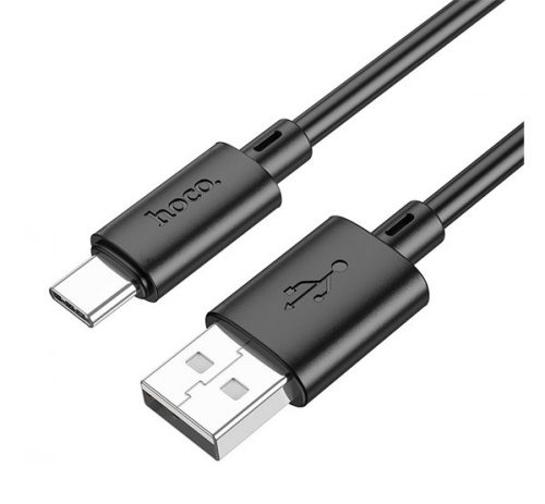 Hoco X88 USB / Type-C töltő- és adatkábel, 3A, fekete