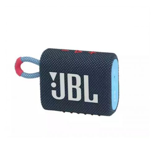 JBL Go 3 hordozható bluetooth hangszóró , 4.2W, kék / rózsaszín, JBLGO3BLUP